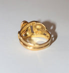 Bague double serpents XIXe - Castafiore