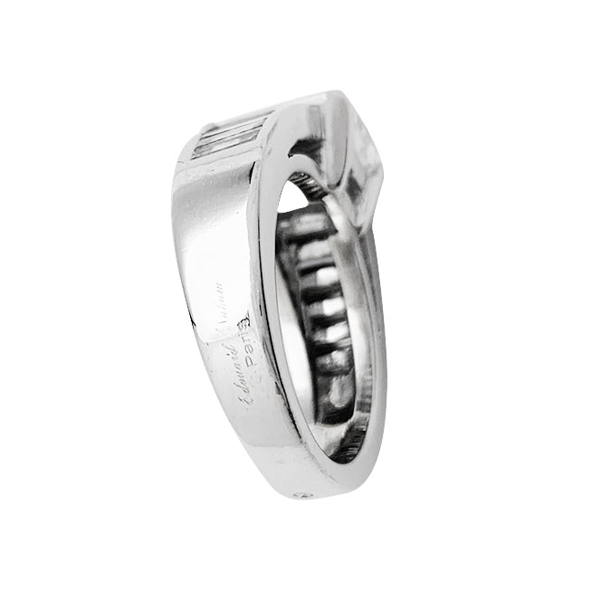 Bague Edouard Nahum diamant 3,31 carats en or blanc - Castafiore