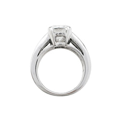 Bague Edouard Nahum diamant 3,31 carats en or blanc - Castafiore