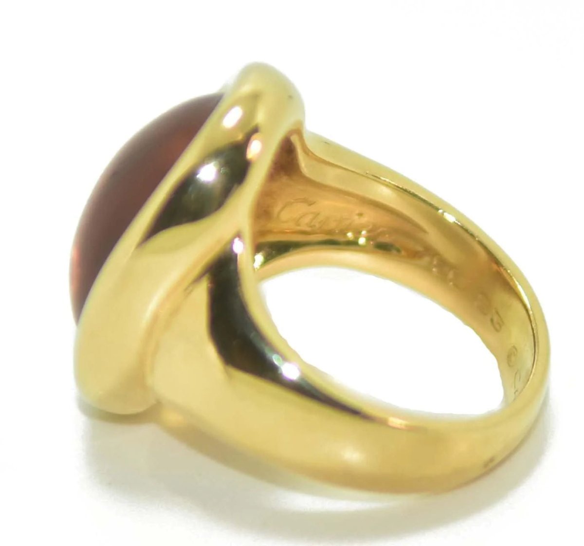 Bague en citrine de la maison Cartier - Castafiore