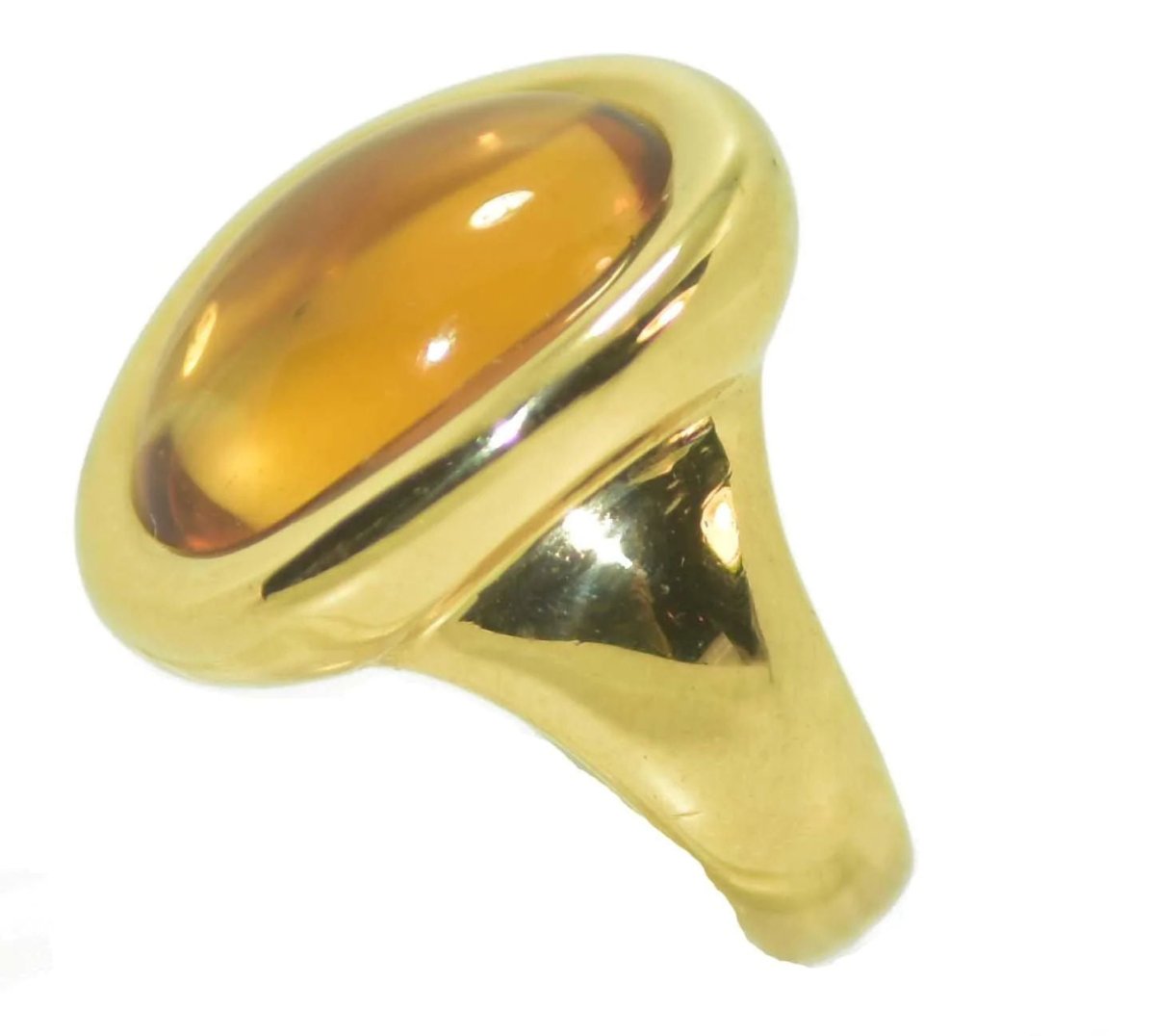 Bague en citrine de la maison Cartier - Castafiore