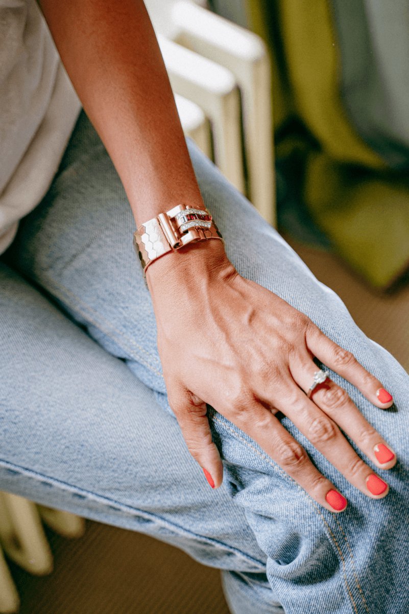Bague en or blanc, diamant 1,08 carat - Castafiore