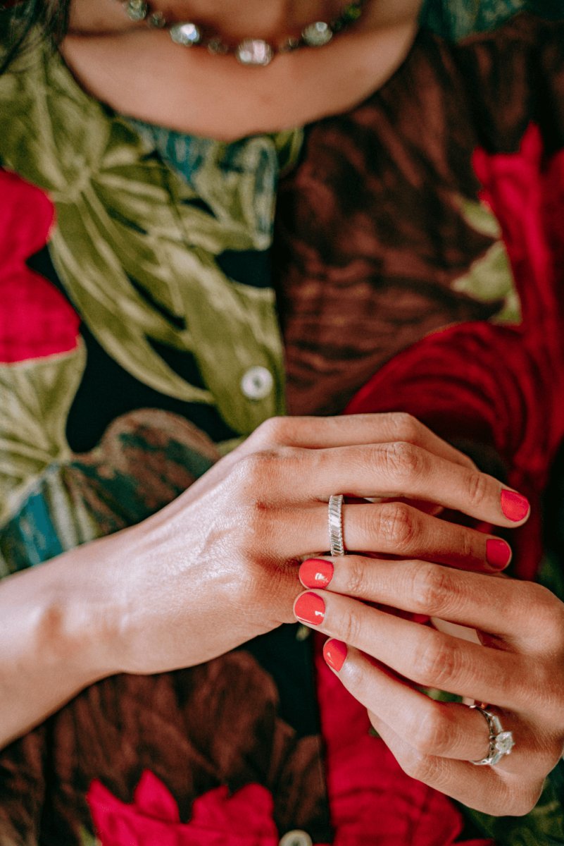 Bague en or blanc, diamant 1,08 carat - Castafiore