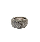 Bague en or blanc et diamant - Castafiore