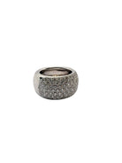 Bague en or blanc et diamant - Castafiore