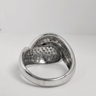 Bague en or blanc et diamants - Castafiore