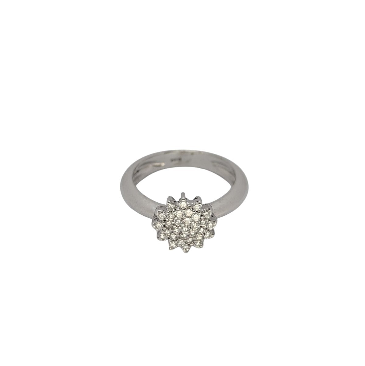 Bague en or blanc et diamants - Castafiore