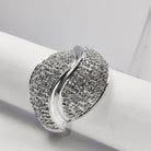 Bague en or blanc et diamants - Castafiore