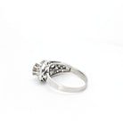 Bague en or blanc et diamants - Castafiore