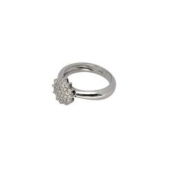 Bague en or blanc et diamants - Castafiore