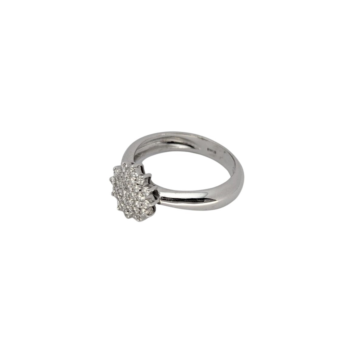 Bague en or blanc et diamants - Castafiore