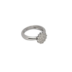 Bague en or blanc et diamants - Castafiore