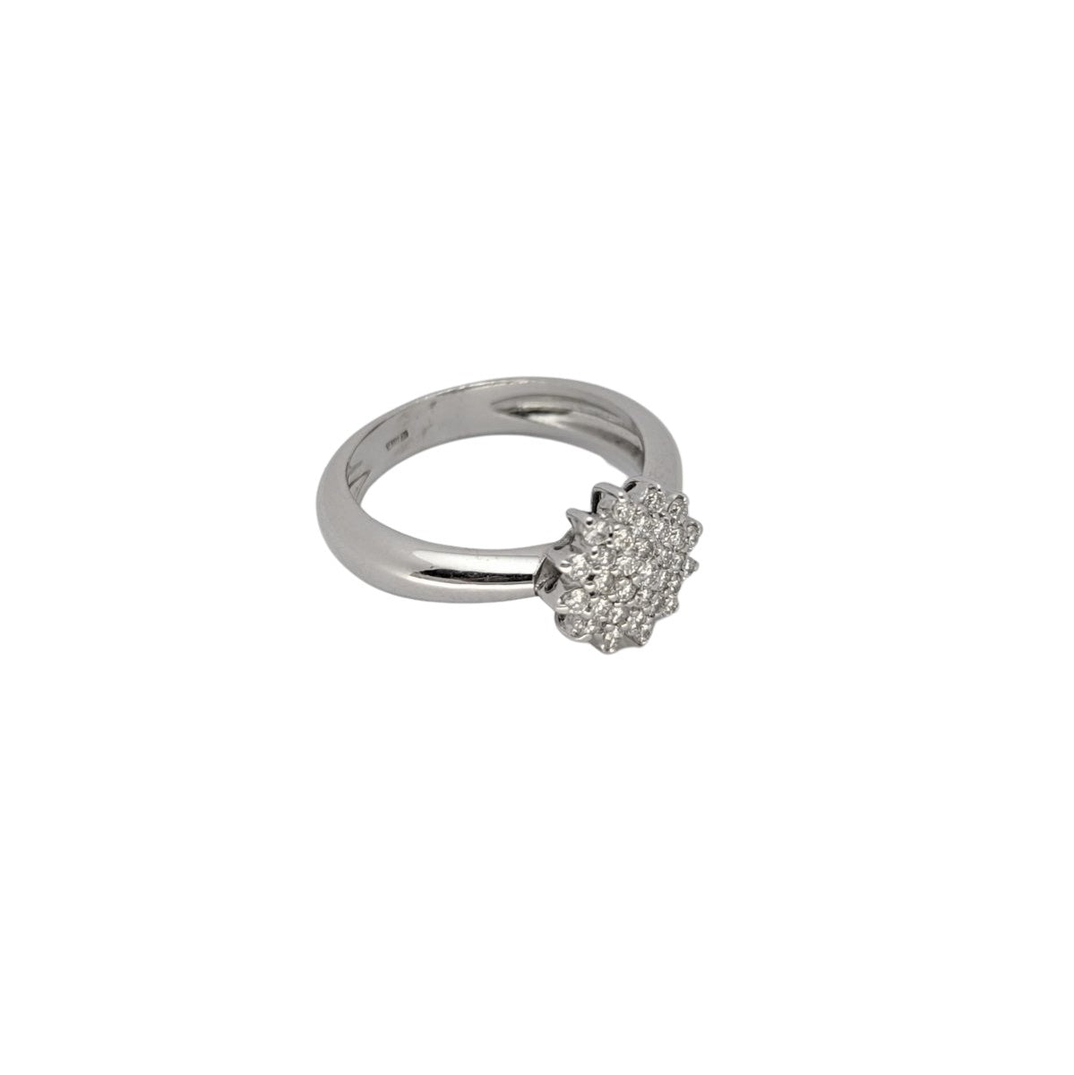 Bague en or blanc et diamants - Castafiore