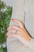 Bague en or blanc, platine et diamant - Castafiore