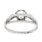 Bague en or blanc, platine et diamant - Castafiore