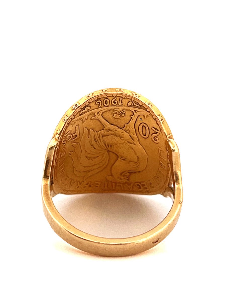 Bague en or jaune - Castafiore