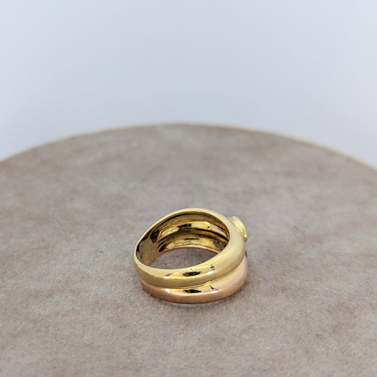 Bague en or jaune diamants et tourmaline - Castafiore