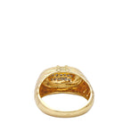 Bague en or jaune et diamants - Castafiore