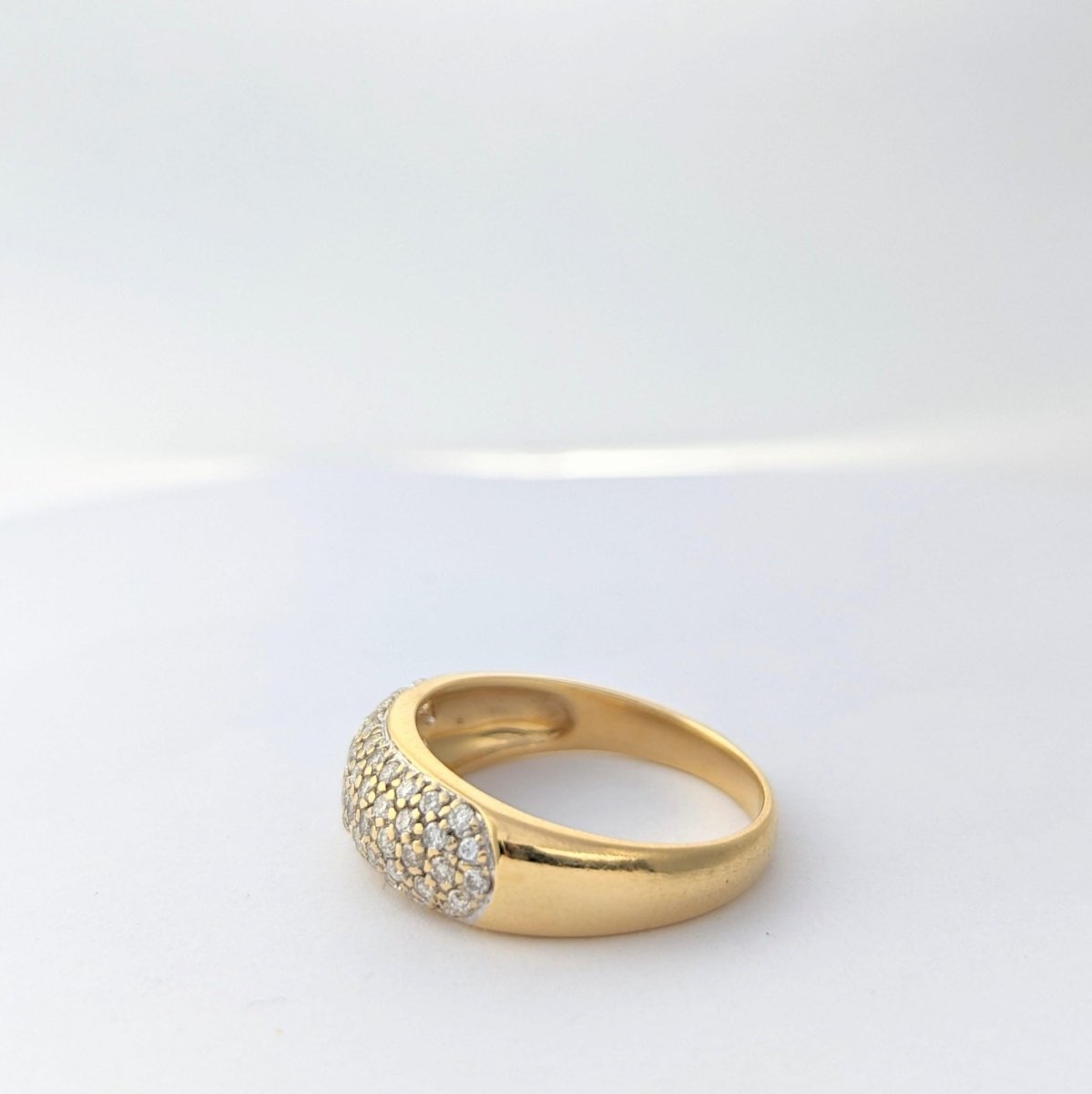 Bague en or jaune et diamants - Castafiore