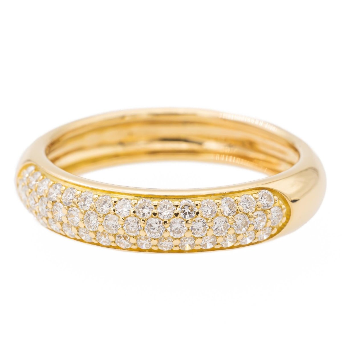 Bague en or jaune et diamants - Castafiore