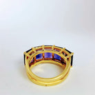 Bague en or jaune et iolite - Castafiore