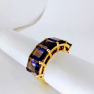 Bague en or jaune et iolite - Castafiore