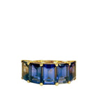 Bague en or jaune et iolite - Castafiore