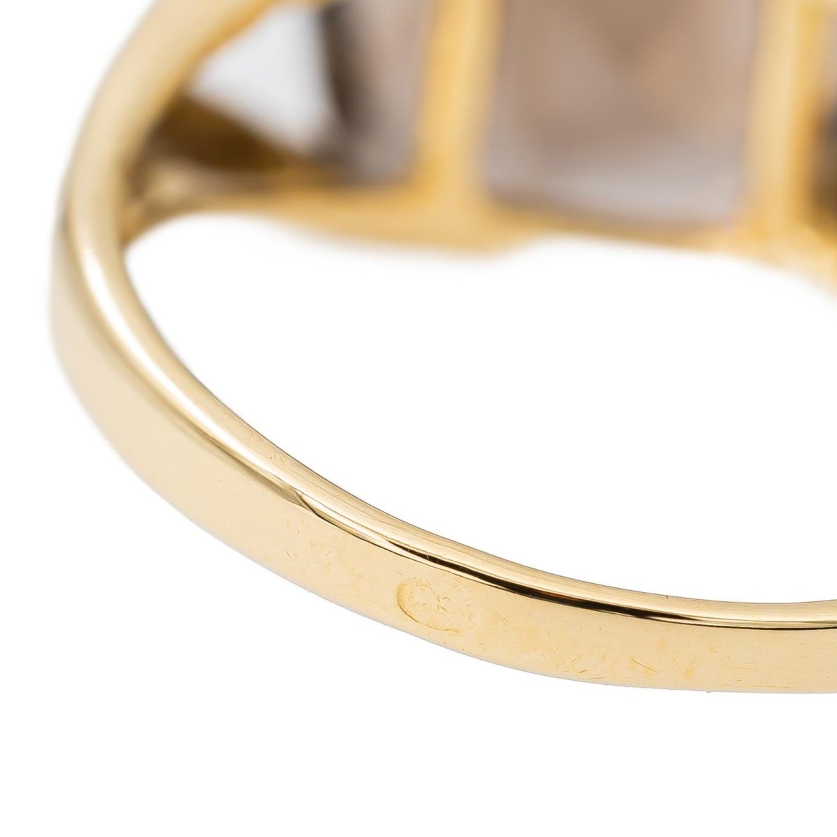 Bague en or jaune et quartz - Castafiore