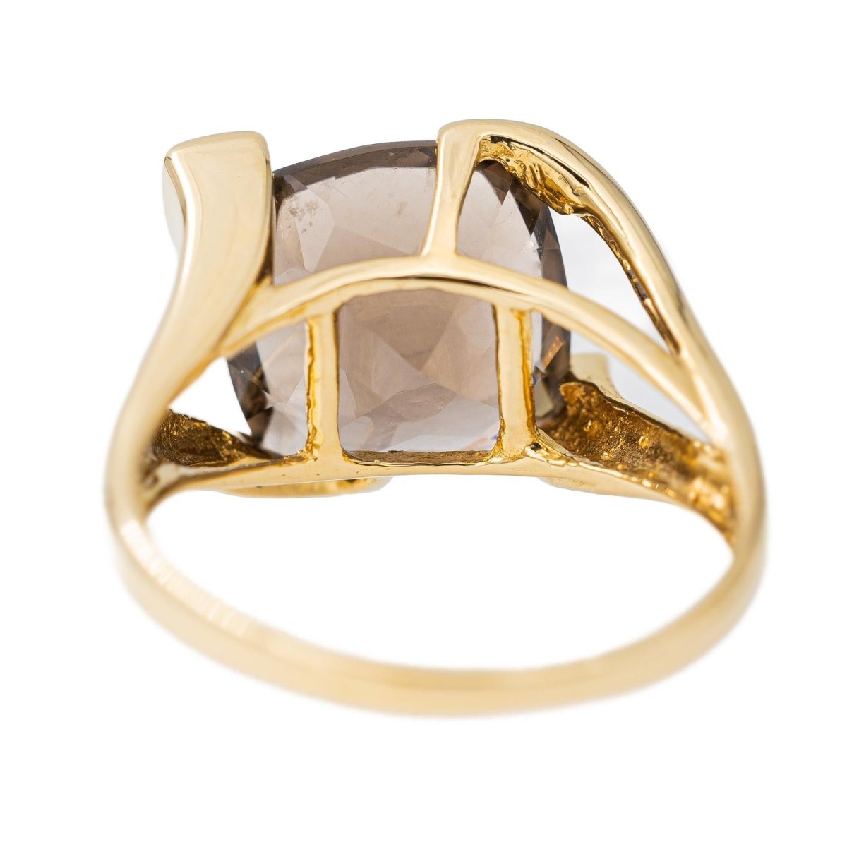 Bague en or jaune et quartz - Castafiore