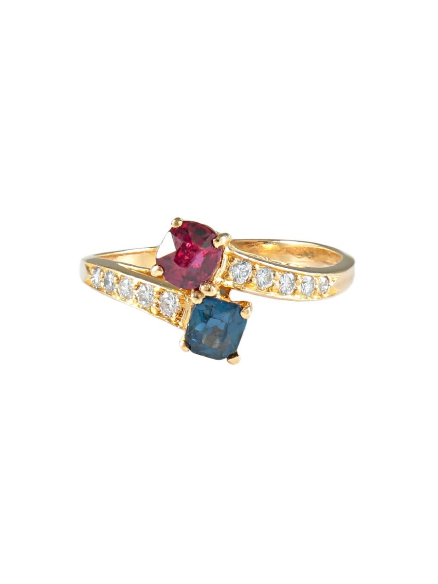 Bague En Or Jaune Toi & Moi - Castafiore
