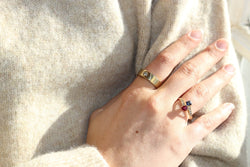 Bague En Or Jaune Toi & Moi - Castafiore