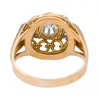 Bague en or rose et diamant - Castafiore