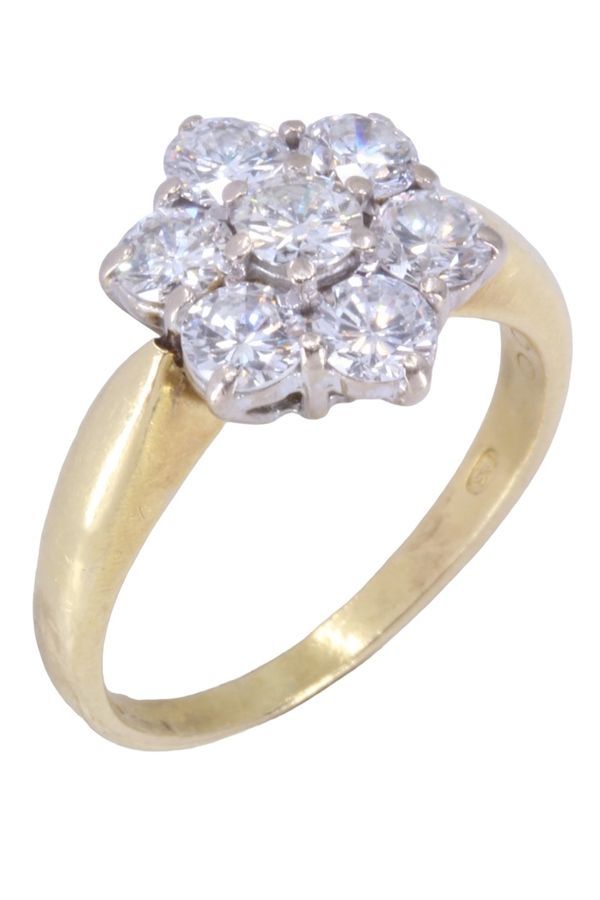 BAGUE FLEUR DIAMANTS