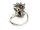 Bague Fleur Or blanc Diamant - Castafiore