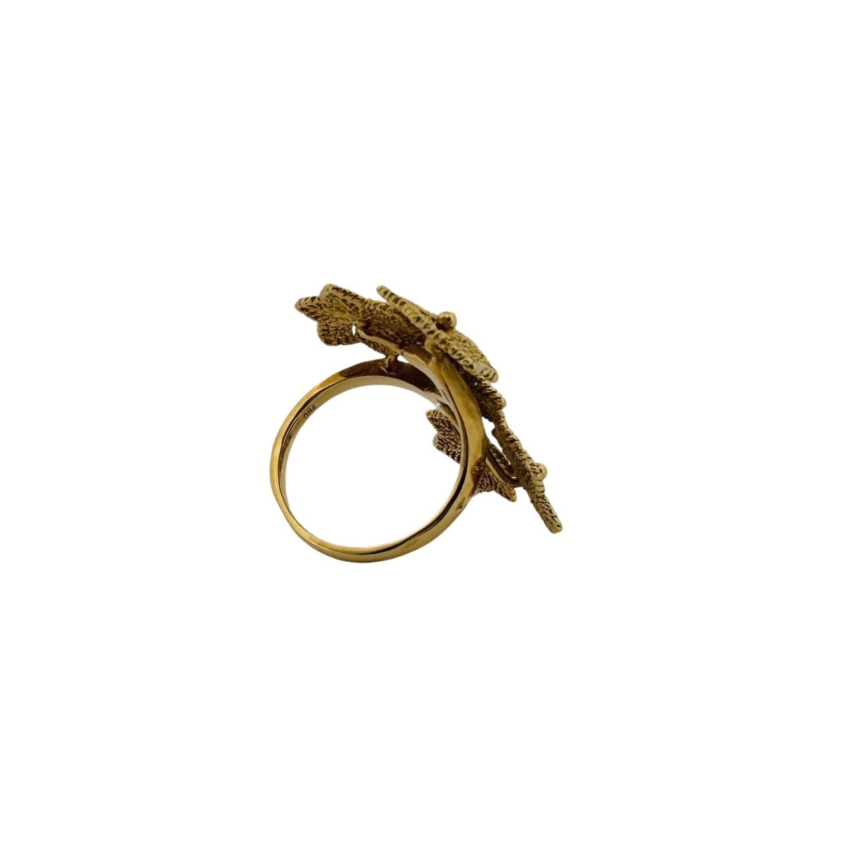 Bague Fleurs en or jaune - Castafiore