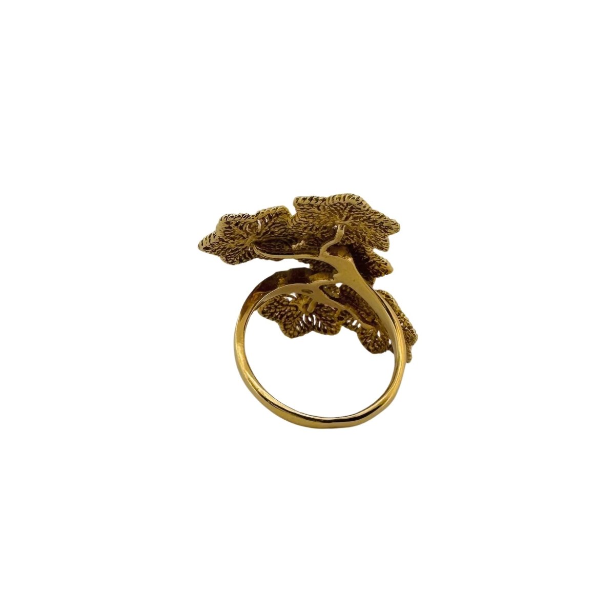 Bague Fleurs en or jaune - Castafiore