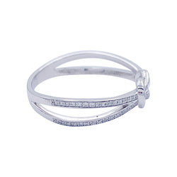 Bague Fred, "Chance Infinie", or blanc, diamants - Castafiore