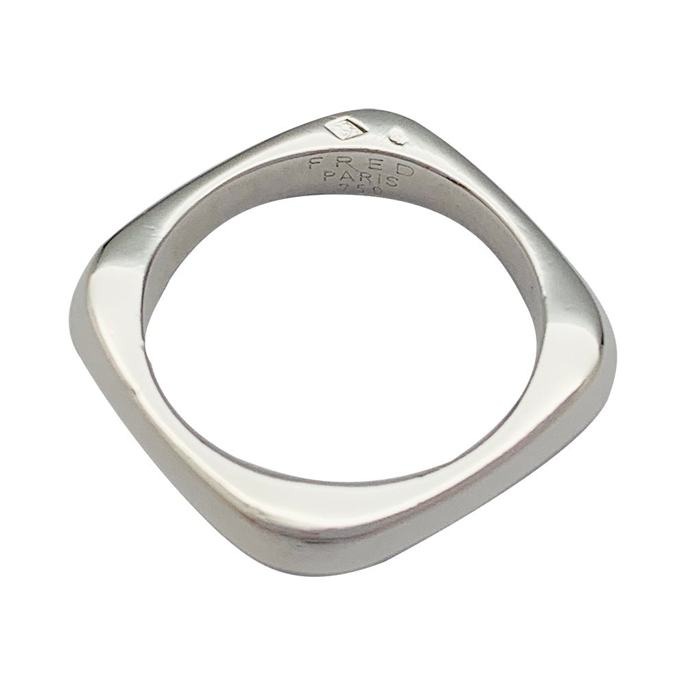 Bague Fred, "Coup de Foudre", or blanc - Castafiore