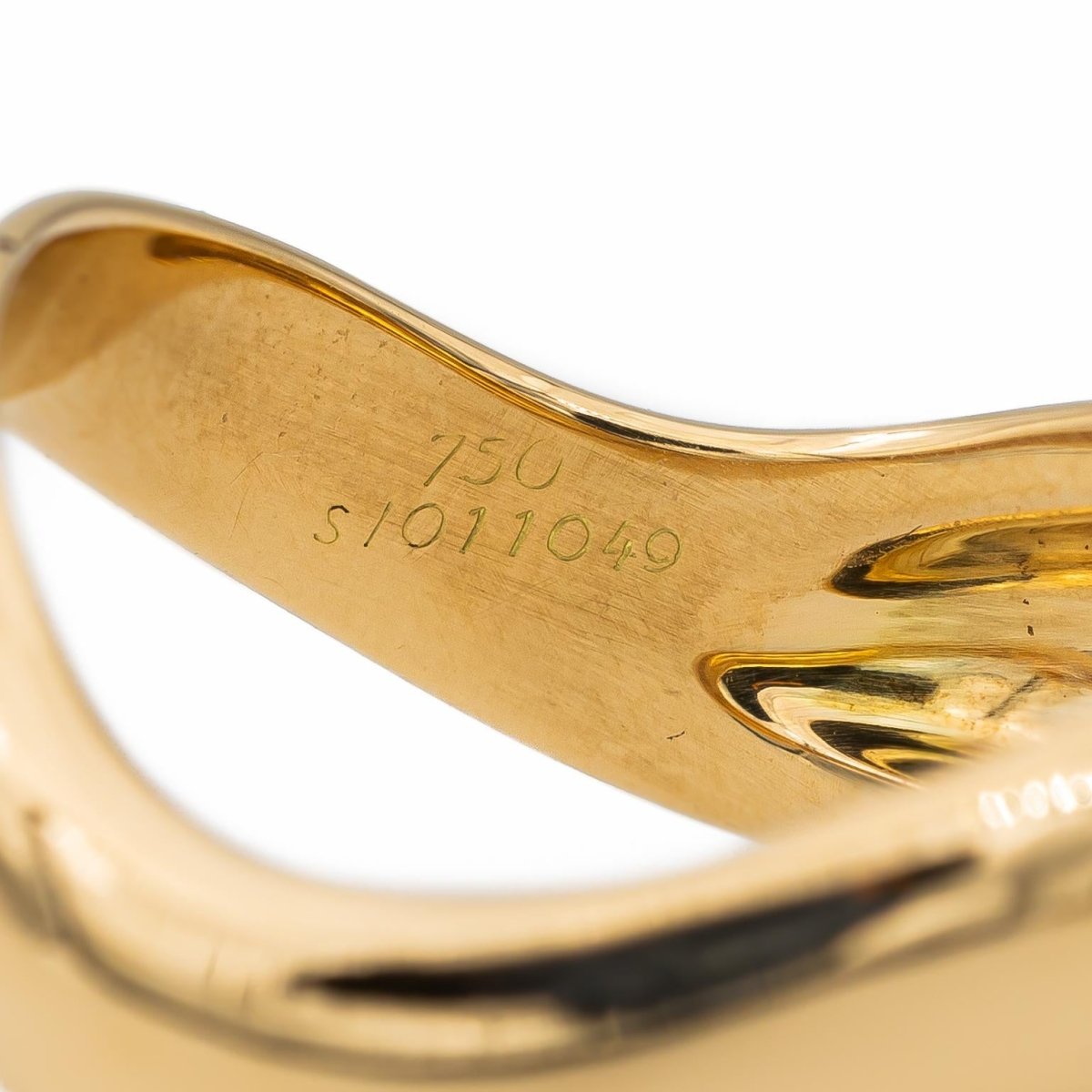 Bague FRED "Mouvementé" en or jaune - Castafiore