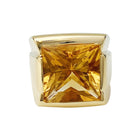 Bague FRED or jaune et citrine - Castafiore