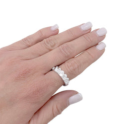 Bague Fred, "Une Ile d'or", or blanc, diamants - Castafiore
