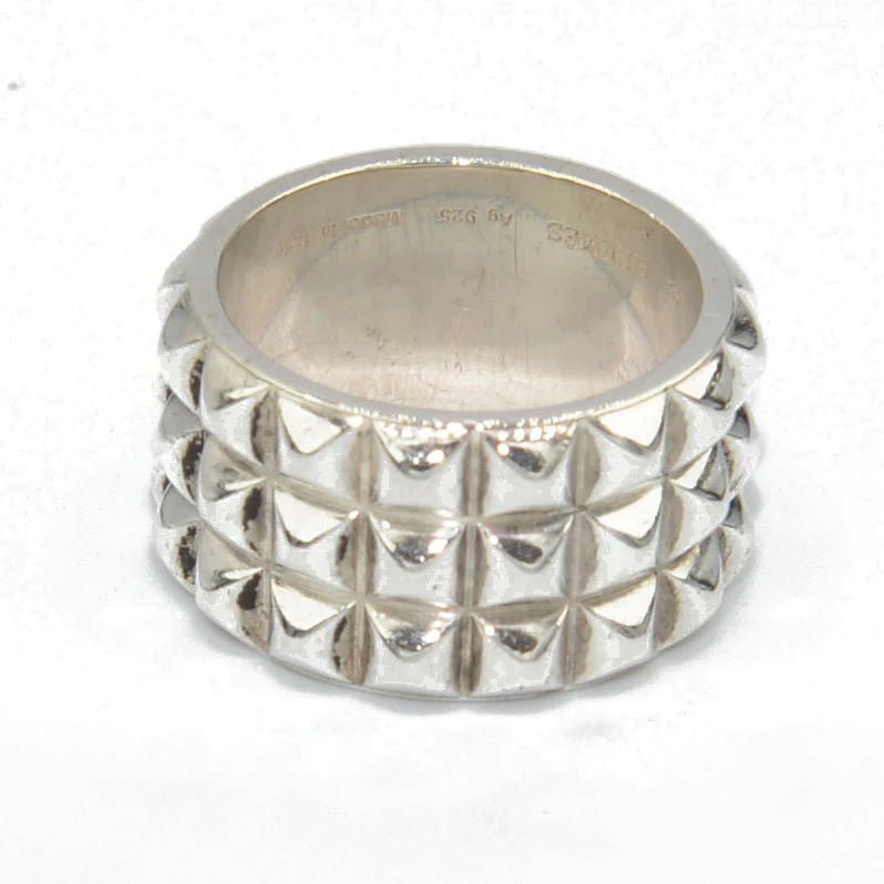 Bague Hermès modèle espionne en argent - Castafiore