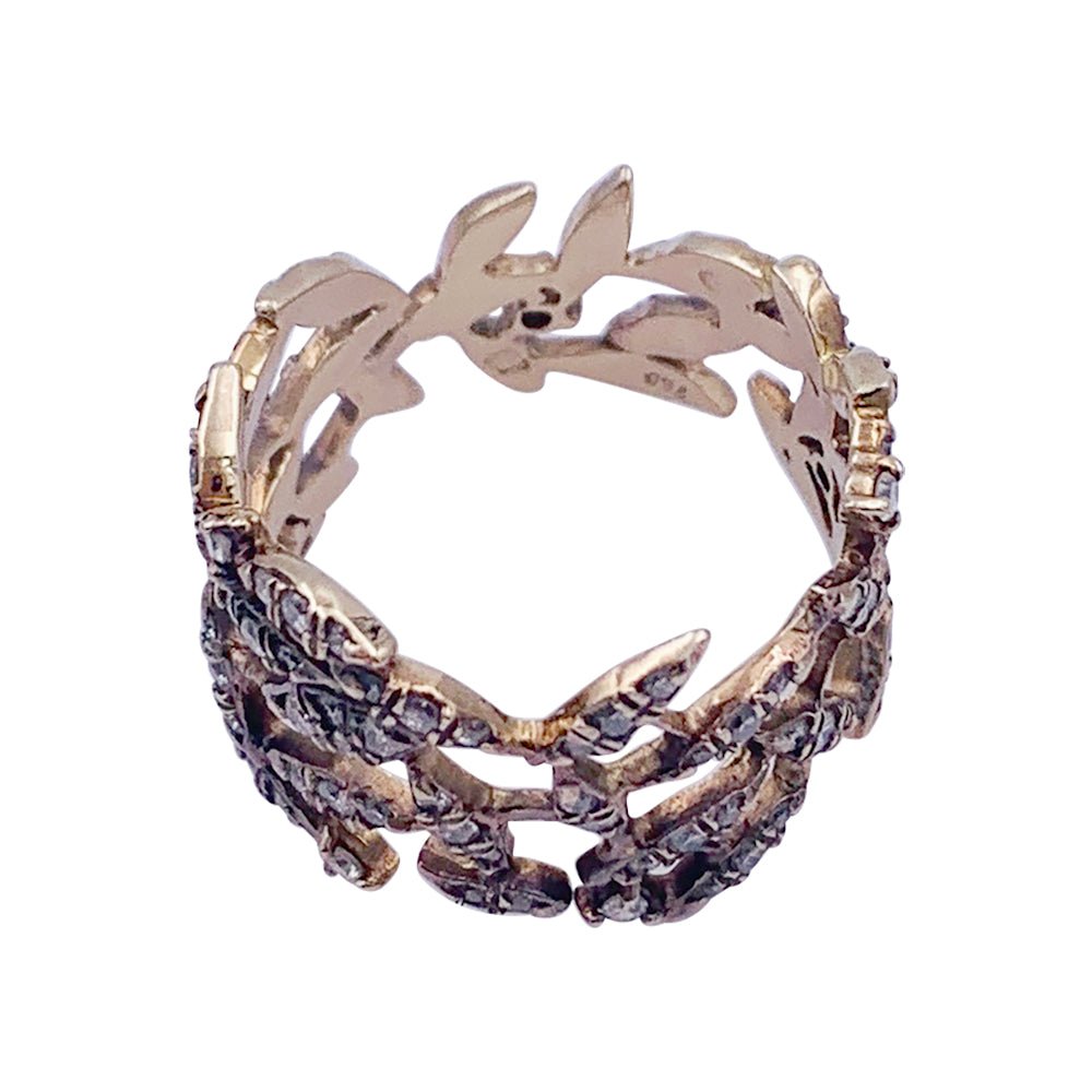 Bague H.Stern, "Nature", or, diamants. - Castafiore