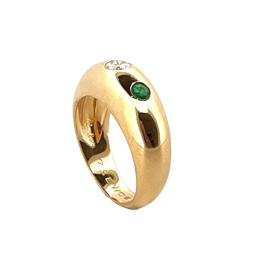 Bague Jonc CARTIER en or jaune - Castafiore