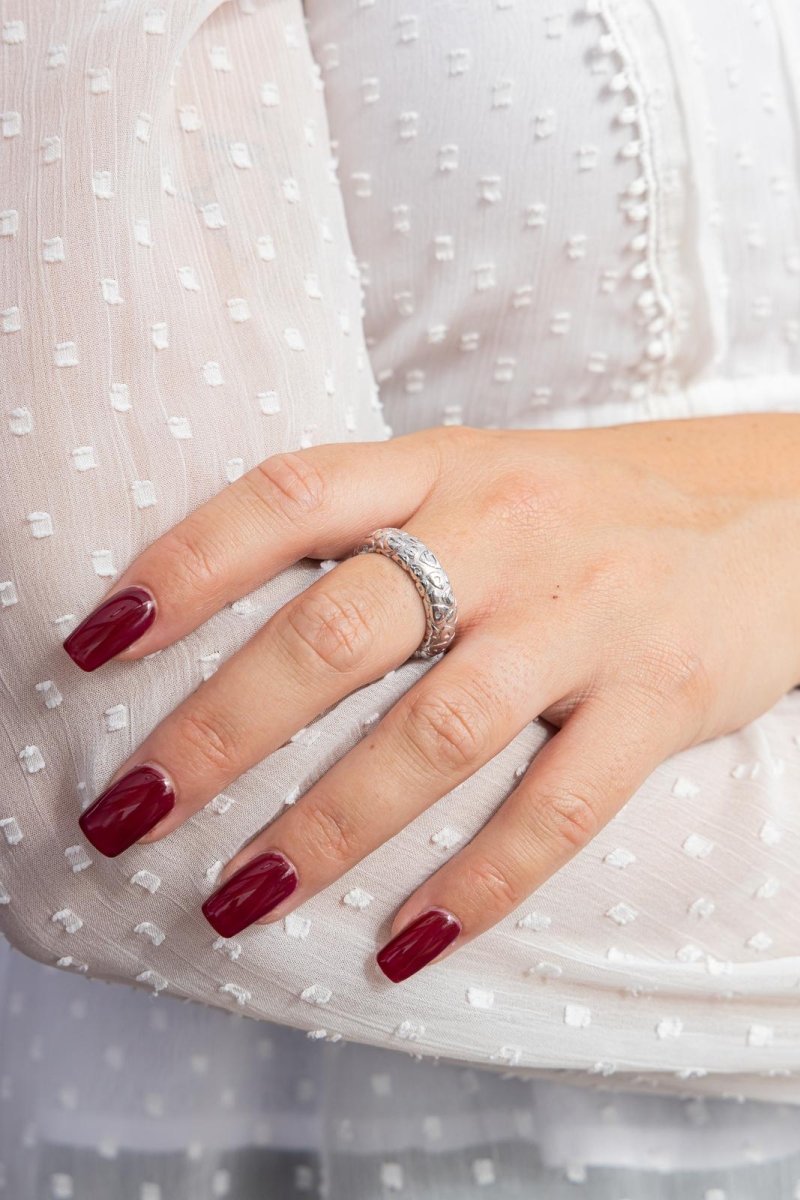 Bague Jonc CHAUMET en or blanc - Castafiore