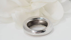 Bague Jonc CHAUMET en or blanc - Castafiore