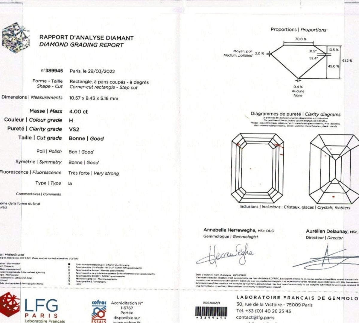 Bague jonc en or jaune, diamant 1,27 carat - Castafiore