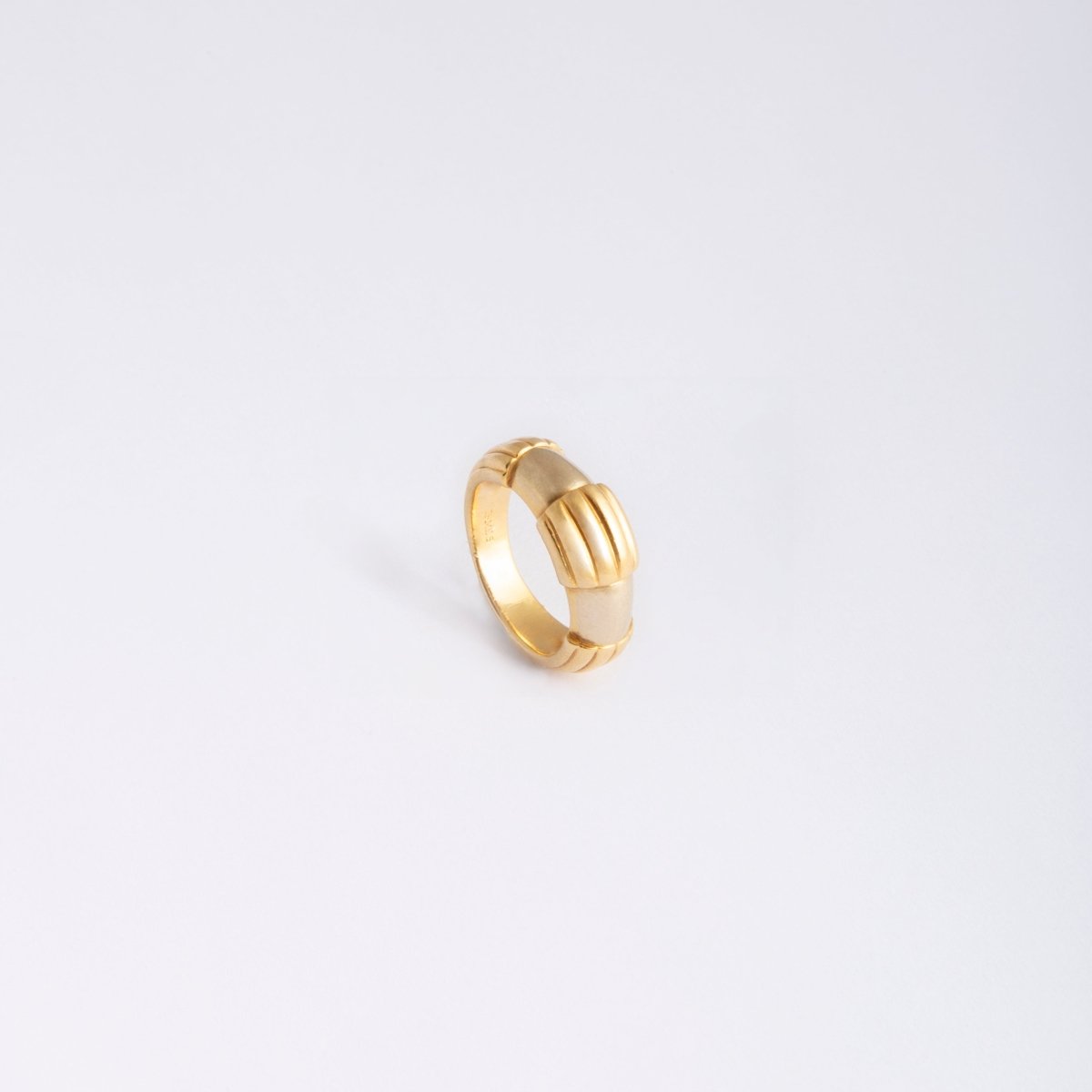 Bague Jonc HERMÈS en or jaune - Castafiore