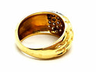 Bague Jonc Or jaune Diamant - Castafiore