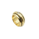 Bague Jonc PIAGET "Possession" en or jaune et diamants - Castafiore